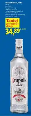 Lidl KRUPNIK PREMIUM Wódka oferta
