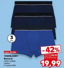 Kaufland TOWNLAND Bokserki oferta