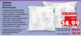 Kaufland WENDRE Poduszka Blommenslyst oferta