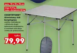 Kaufland COUNTRYSIDE Aluminiowy stół kempingowy oferta