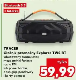 Kaufland TRACER Głośnik przenośny Explorer TWS BT oferta