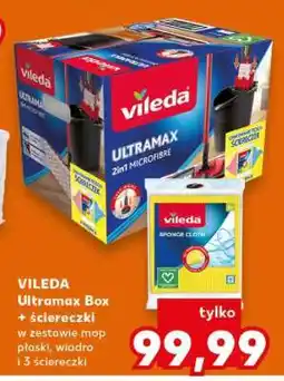 Kaufland VILEDA Ultramax Box + ścierczki oferta