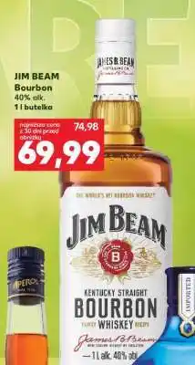 Kaufland JIM BEAM Bourbon 40% alk. 1 l butelka oferta