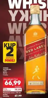 Kaufland JOHNNIE WALKER RED LABEL oferta