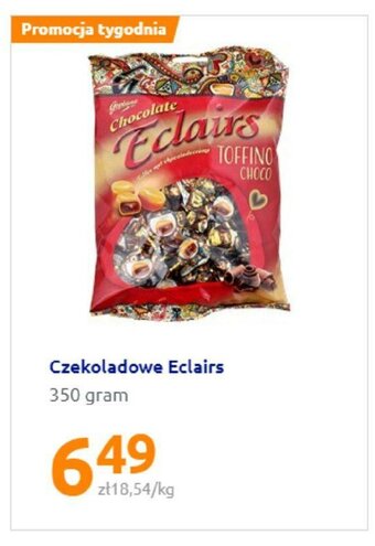 Action Czekoladowe Eclairs 350g oferta