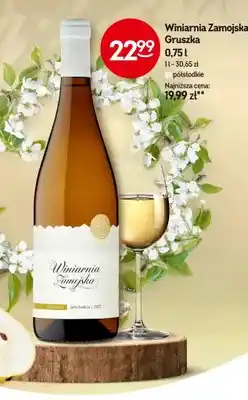 Żabka Winiarnia Zamojska Gruszka półsłodkie oferta