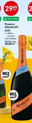 Żabka Prosecco Mionetto 0% oferta