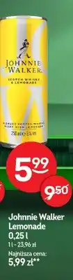Żabka Drink Johnnie Walker Lemonade oferta