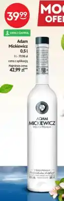 Żabka Wódka Adam Mickiewicz oferta