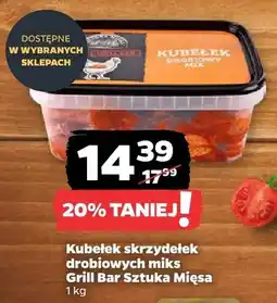 Netto Kubełek skrzydełek drobiowych mix oferta