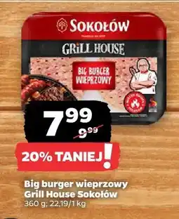 Netto Big burger wieprzowy oferta