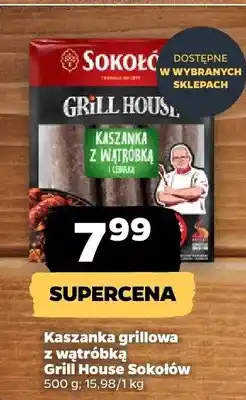 Netto Kaszanka grillowa z wątróbką oferta