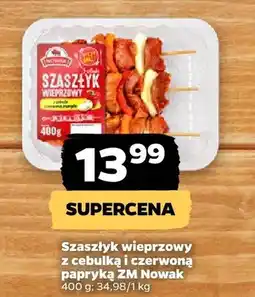 Netto Szaszłyk wieprzowy z cebulką i czerwoną papryką oferta