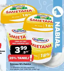 Netto Śmietana 18% oferta
