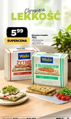 Netto Pieczywo chrupkie z błonnikiem oferta
