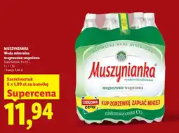 Lidl Woda mineralna magnezowo-wapniowa oferta
