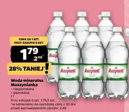Netto Woda mineralna gazowana oferta