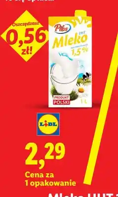 Lidl Mleko UHT 1,5% oferta