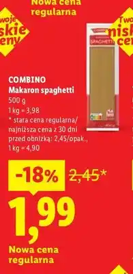 Lidl Makaron spaghetti oferta