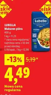 Lidl Makaron pióra oferta