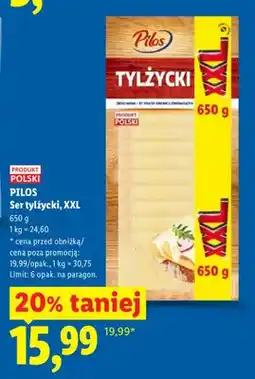 Lidl Ser tylżycki, XXL oferta