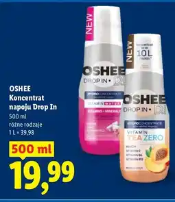 Lidl Koncentrat napoju Drop In różne rodzaje oferta