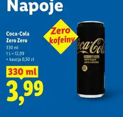 Lidl Napój Coca-Cola Zero Zero oferta