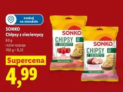 Lidl Chipsy z ciecierzycy oferta