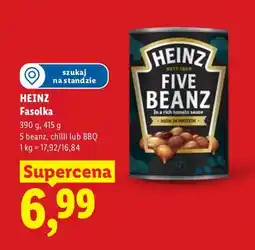 Lidl Fasolka 5 beanz, chilli lub BBQ oferta