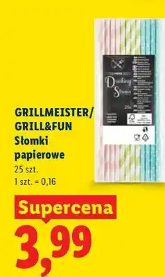 Lidl Słomki papierowe oferta