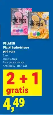 Lidl Płatki hydrożelowe pod oczy oferta