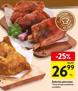Intermarche Żeberka pieczone oferta