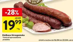 Intermarche Kiełbasa Strzegomska oferta