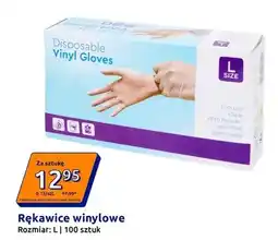 Action Rękawice winylowe rozmiar L oferta