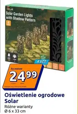 Action Oświetlenie ogrodowe różne warianty oferta