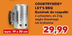 Kaufland COUNTRYSIDE LET’S BBQ Kominek do rozpałki oferta