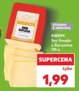 Kaufland SIERPC Ser Gouda z Żuromina 100 g oferta