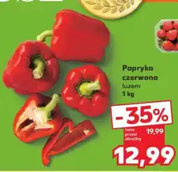 Kaufland Papryka czerwona luzem 1 kg oferta
