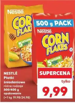 Kaufland NESTLÉ Płatki śniadaniowe różne rodzaje 500/400 g opakowanie oferta