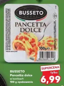 Kaufland BUSSETO Pancetta dolce oferta
