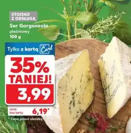 Kaufland Ser Gorgonzola pleśniowy 100 g oferta