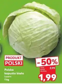 Kaufland Polska kapusta biała luzem 1 kg oferta