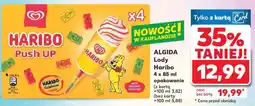 Kaufland ALGIDA Lody Haribo 4 x 85 ml opakowanie oferta