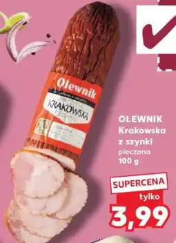 Kaufland OLEWNIK Krakowska z szynki pieczona 100 g oferta