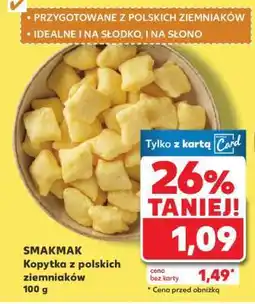 Kaufland SMAKMAK Kopytka z polskich ziemniaków 100 g oferta