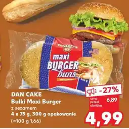 Kaufland Bułki Maxi Burger oferta