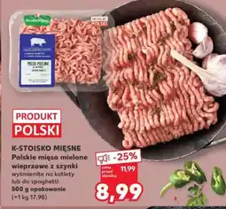 Kaufland Polskie mięso mielone wieprzowe z szynki oferta