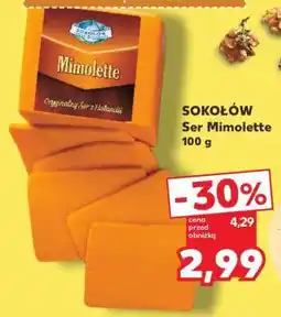 Kaufland Sokołów Ser Mimolette 100 g oferta