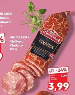 Kaufland Kiełbasa Kindziuk oferta