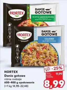 Kaufland HORTEX Danie gotowe oferta